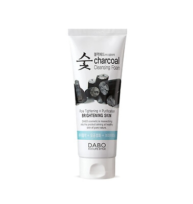 [ Dabo ] Charcoal Cleansing Foam 150ml (Brightening Skin)