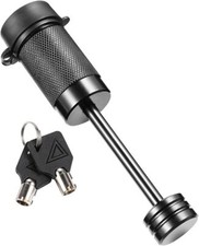 Steel Trailer Tongue Coupler Lock Dia 14 2-12 Span For Towing Boat Truck Rv Steel Trailer Tongue Coupler Lock Dia 14 2-12 Span For Towing Boat Truck Rv