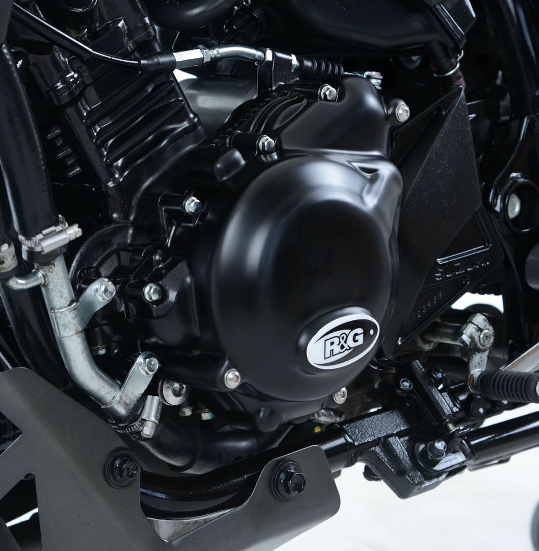 R&G Engine Case Cover Kit (2pc) (RHS + LHS) Suzuki V-Strom 250 2017 to 2020