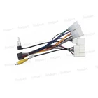16Pin Car Radio Stereo Power Harness Cable for Subaru Legacy Outback 2015~18 Low