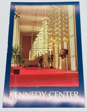 VTG Postcard John F Kennedy Center Performing Arts “Grand Foyer” Chandelier P2