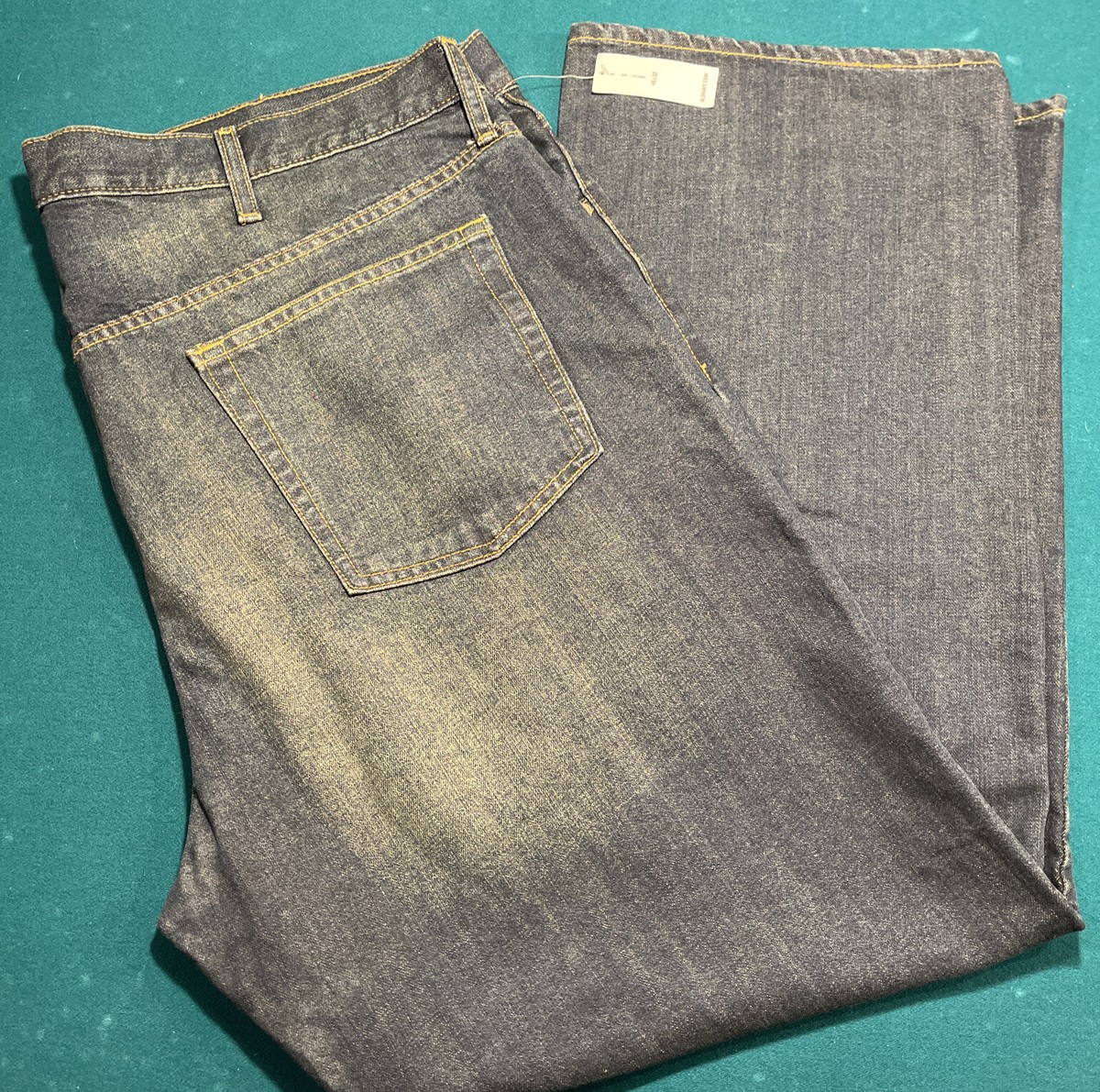 Old Navy Relaxed Slim Fit Jeans Men's 46x32 Built in Flex Big Tall