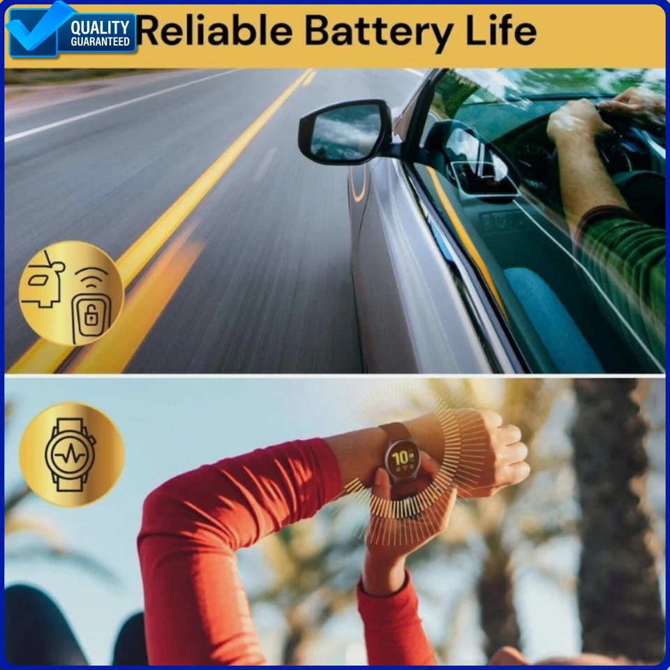 Panasonic Button CR1220 CR1616 CR1620 CR1632 CR2016 CR2025 CR2032 Li Battery - Image 3 of 4