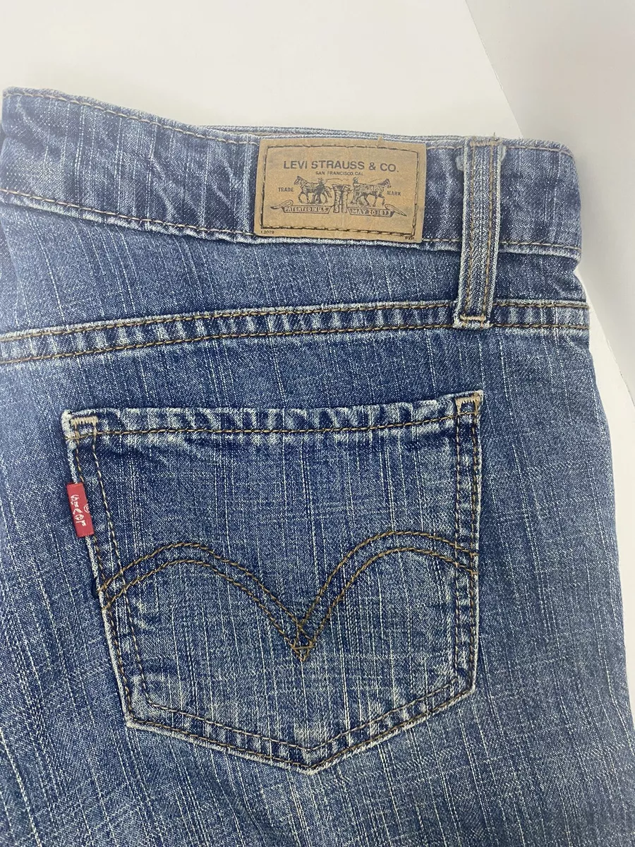 Levis 518 Super Low Skinny Jeans Women s Size 9 Short Straight Leg