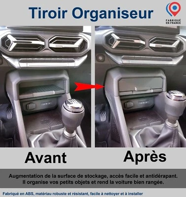 Tiroir / boite de rangement tableau de bord, console Dacia Duster 3 / 2024/25