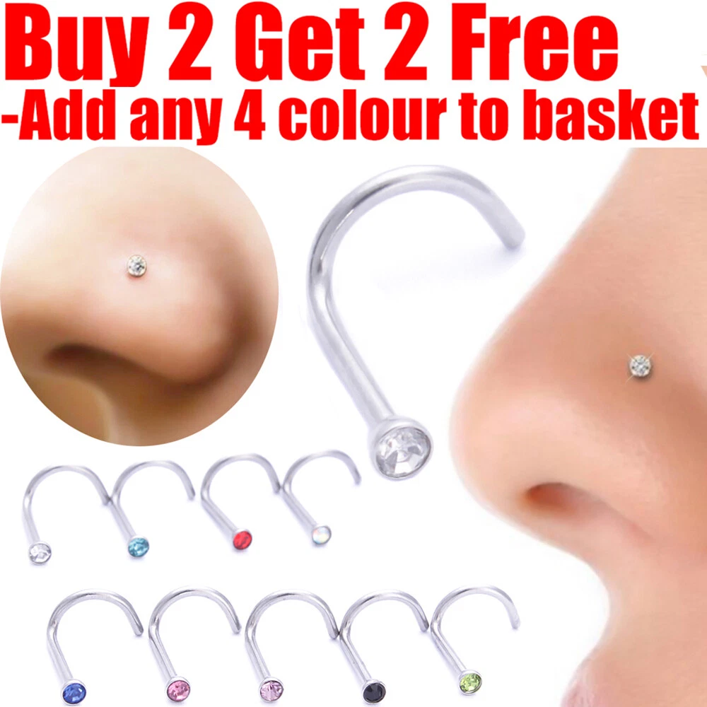 Good quality nose best sale studs