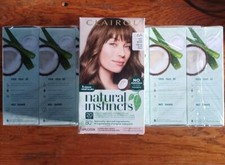 Lot 7 Clairol Natural Instincts Demi Permanent Hair Color 6A LIGHT COOL BROWN