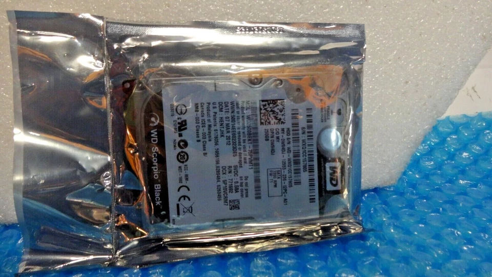 Western Digital WD2500BEKT-75PVMT0 Scorpio Black 250GB SATA 2.5 - Image 3 of 3
