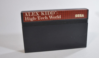 Alex Kidd High Tech World Master System Ms Game PAL Original SEGA Retrogaming