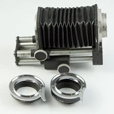 Novoflex Bellows Macro Rail + Two Topcon Extension Tubes For Exa/Exakta/Topcon