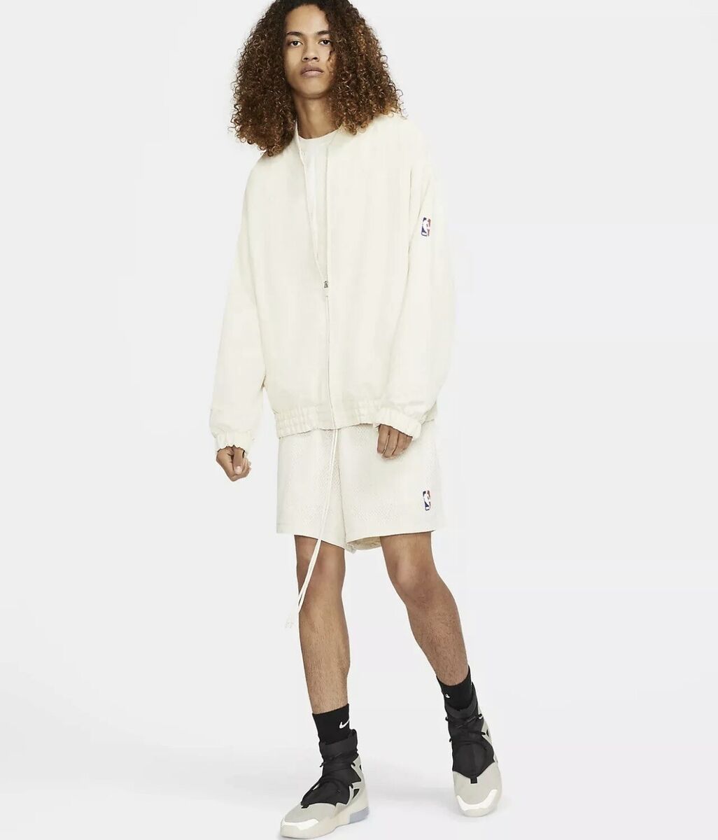 FEAR OF GOD x Nike NBA Basketball Jacket Light Cream sz XL FEAR OF GOD x Nike NBA Basketball Jacket Light Cream sz XL