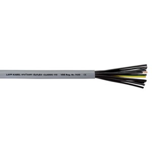 Lapp Öflex Classic 110 Steuerleitung – 10x0,75 Mm², 300/500V, PVC, ölbeständig, Meterware