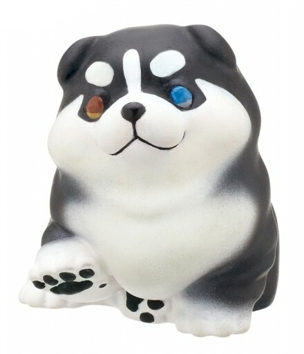 Shiba Inu Chubby Puppy Figure – Random Gashapon / Capsule Toy (Brown, White, Or Black)