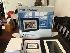 Pandigital Panimage 7" LED Digital Photo Frame New 