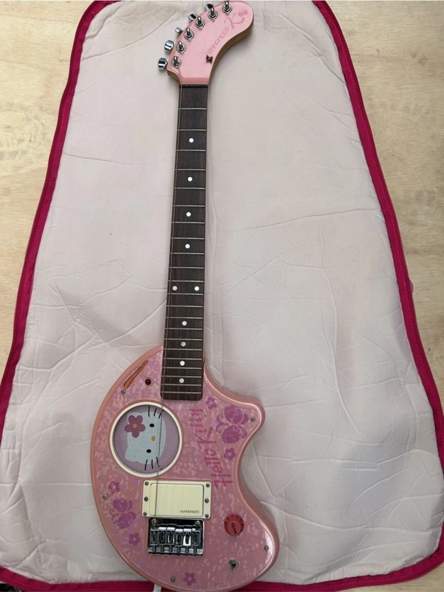 Fernandes ZO-3 Hello Kitty Model Electric Guitar Built-In
