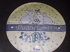 Happy Easter with Bunnies Mylar Balloon