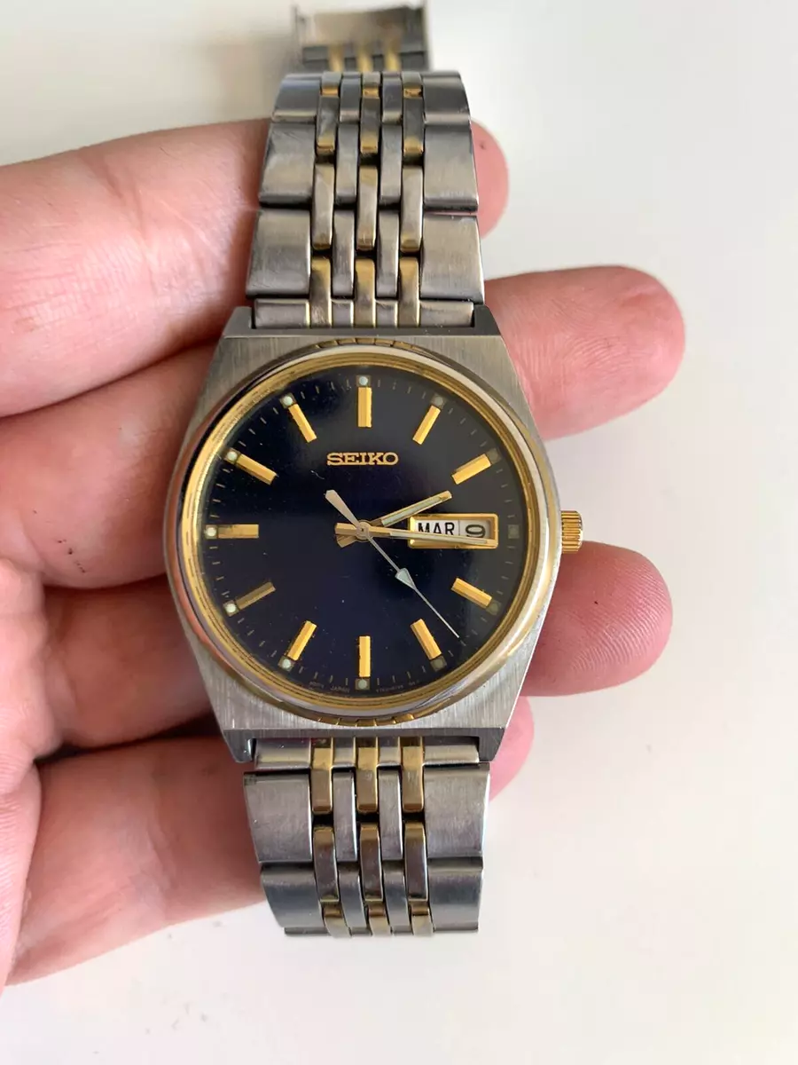 Seiko 2 hotsell tone mens watch