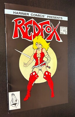 REDFOX #1 (Valkyrie / Harrier Comics 1986) -- Independent GGA -- FN/VF