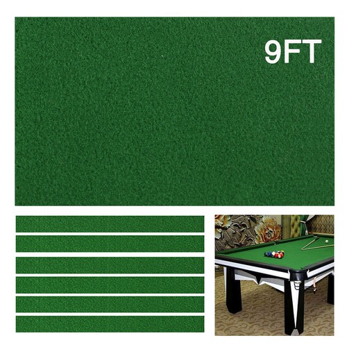 7/8/9FT Premium Worsted Billiard Pool Snooker Table Cloth Felt Cover