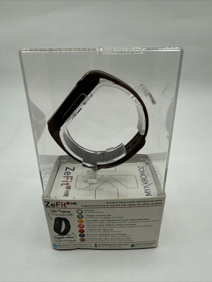 Reloj inteligente ZeFit 3 Mykronoz + frecuencia cardíaca + rastreador de actividad + 3 pulseras Foto 3 de 3