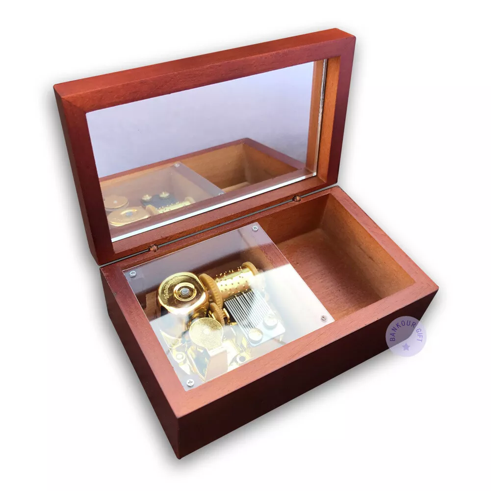 Sankyo wooden shop music box