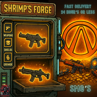 Borderlands 4  Legendary   SMG's Master List  (PC, Xbox, PS5)