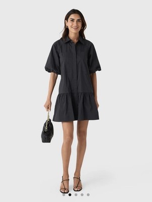 Simkhai Crissy Mini Dress, Navy Blue, S