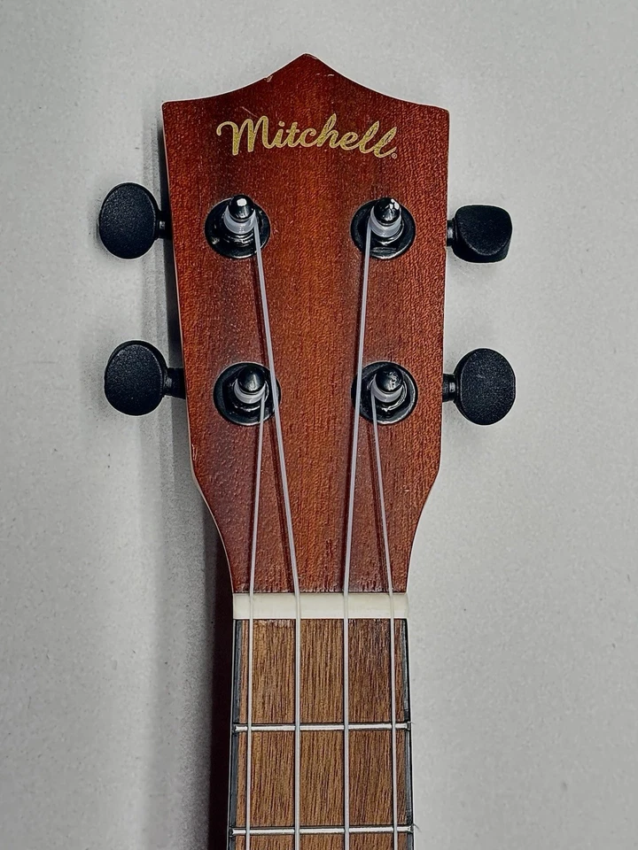 Mitchell MU50SE Acoustic-Electric Concert Ukulele with Solid Cedar Top Natural - Image 4 of 4