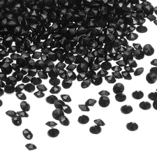 10000Pcs Wedding Table Scatter Confetti for Crafts, Party (Black, 3mm)