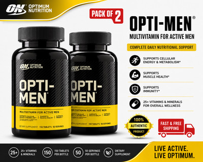 Optimum Nutrition, Opti-Men Multivitamin pack of 2 new with box