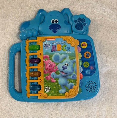 Leap Frog Blues Clues & You Skidoo Into ABCs Electronic Learning Game Book