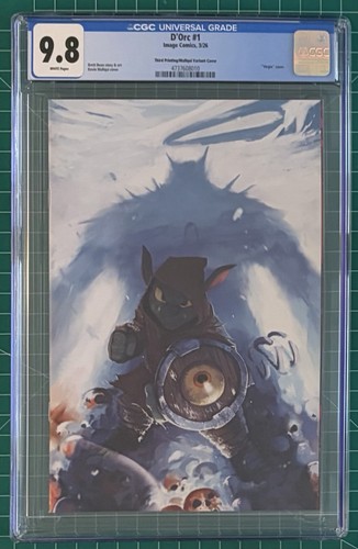 D’ORC #1 DORC 3RD PRINT KEVIN MALQUII LTD 450 CGC 9.8