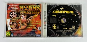 Centipede Sega Dreamcast 1999 Atari Hasbro Complete Tested Working CIB