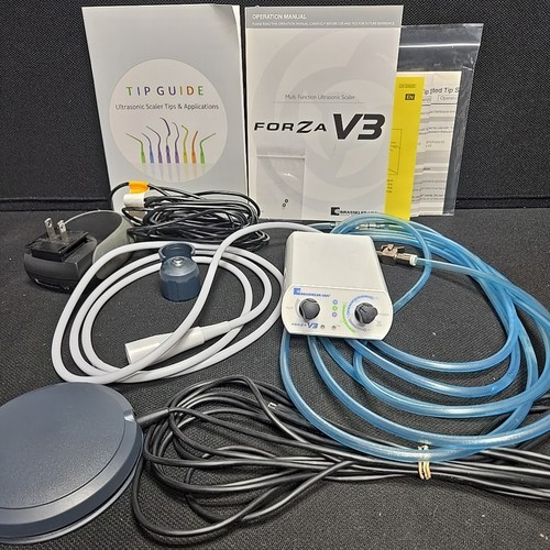 Brasseler Forza V3 LED Dental Scaler Unit TESTED WORKING With Quick Connect BD15