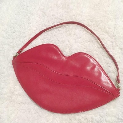 [Used] Charlotte Olympia Clutch Bag Signed by Designer Vintage Used Authentic JP