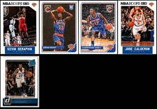 2015 New York Knicks (5) Card Lot - MUST-HAVE ITEM – ONLY TODAY!