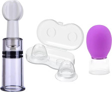 4PCS Nipple Corrector for Flat or Inverted Nipples Nipple Sucker Nipple Puller W