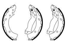 BOSCH 0 986 487 925 Bremsbackensatz für HYUNDAI,KIA