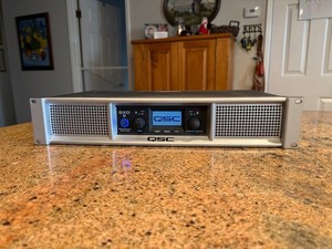 QSC GXD8 Class D Power Amplifier. FOR PARTS POWERS ON