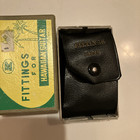 Vintage K  Tone Bar  Box  Hawaiian Guitar Steel & PIcks  Fittings made Japan — photo 7