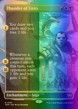 MTG Magic the Gathering Thunder of Unity (391/485) Tarkir Dragonstorm LP FOIL