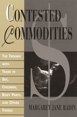 Contested Commodities Paperback Margaret Jane Radin