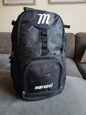 Marucci F5 Bat Pack Backpack Equipment Bag Baseball Softball Black Read Desc..