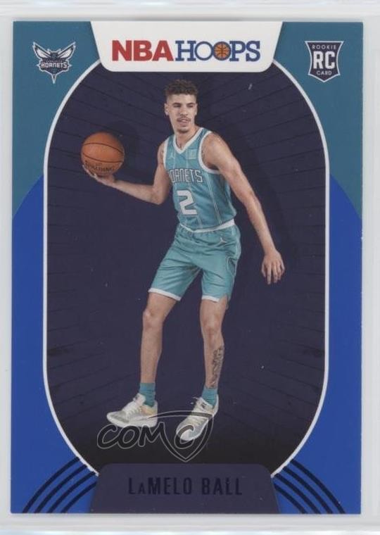 2020-21 Panini NBA Hoops Blue LaMelo Ball #223 4g0