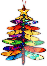 Dragonfly Gifts for Women Friends, Mom Gifts, Dragonfly Ornament for Christmas T