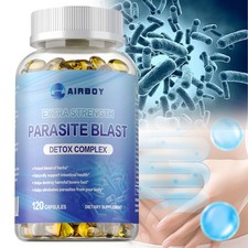 Parasite Blast Detox Complex 1475mg - Anti-Parasite, Immune Booster - Zinc