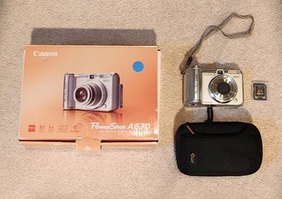 Cannon Power shot A630 Digital Camera with Memory Card | eBay