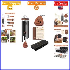 28" Dog Pet Memorial Wind Chime Sympathy Gift Aluminum Decor