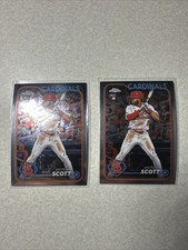 2024 Topps Chrome #251 Victor Scott, Cardinals (RC) Base Chrome Rookie Card (2)