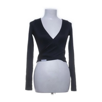 Swedish Fall, Wickeltop, Größe: XS, Schwarz, Elasthan/Nylon, Einfarbig #VxS